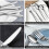 Σετ μαχαιροπήρουνων 24PCS Brushed Silver από ανοξείδωτο χάλυβα Κουτάλι Μαχαίρι Πιρούνι Set 4