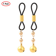 Metal Bell Nipple Clamps With Chain Flirting Teasing Sex Flirt Bondage Body Jewelry Non Piercing Jewelry Slave Bds&m Exotic Toys