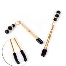 Body Jewelry 1 Pair Breast Labia Clips Clit Clamp Adjustable for Couples Nipple Clamps with Jewelry 80mm