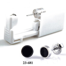 BOG-1Unit Disposable Safe Sterile Unit Ear Stud Piercing Gun NO PAIN Piercer Tool Machine Kit Stud Earring Body Jewelry