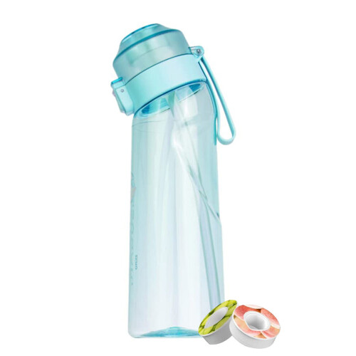 (Blue) Fruit Scented Water Bottle - 650ml Water Bottle 1