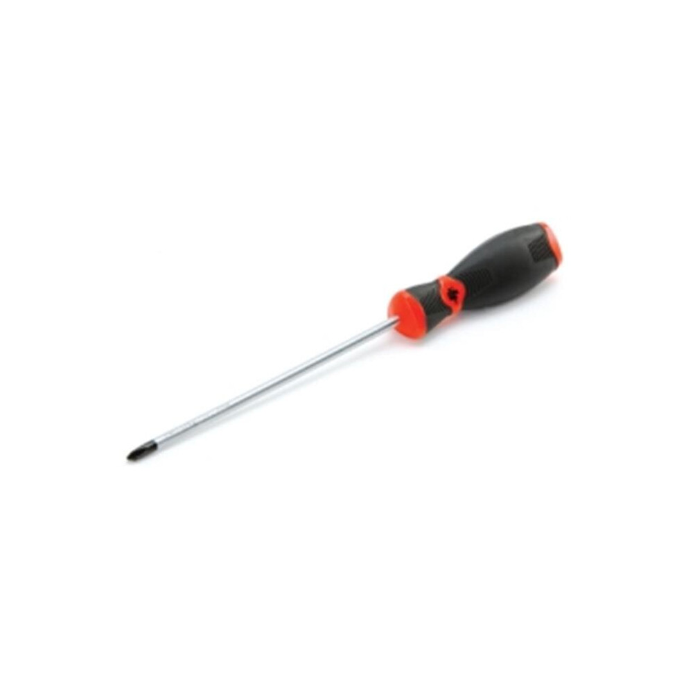 No.1 Tip Phillips Screw Driver With Shaft & Clear Handle, 6 In. 723902719336