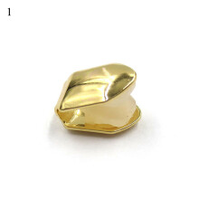Hip Hop Teeth Grillz Set Top Bottom Tooth Grills Dental Mouth Punk Teeth Caps Cosplay Party Rapper Jewelry
