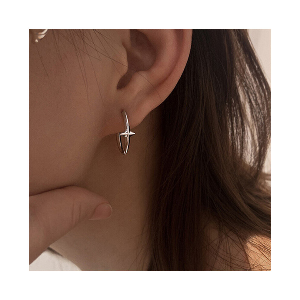 Cross Hoop Earrings for Women Girls Party Punk Jewelry Gift eh1793-image-OPC-PBRGCZZ-NEW