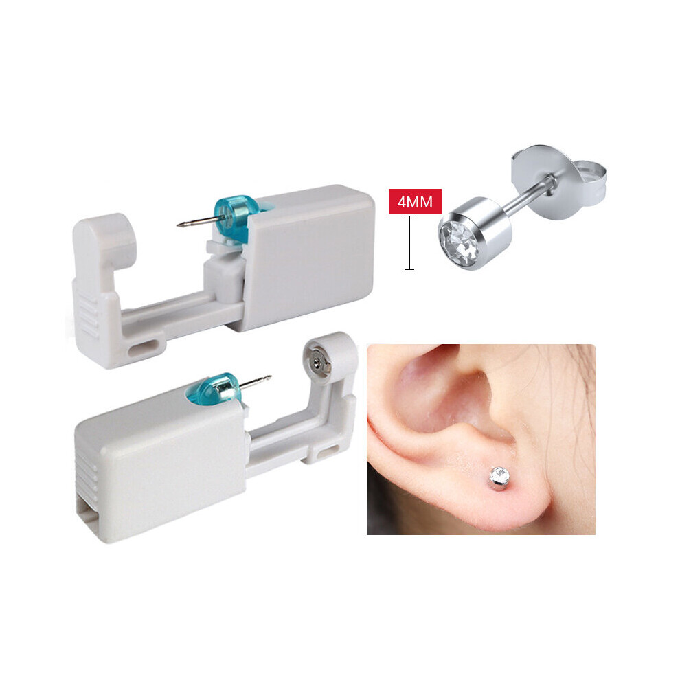 Multicoloured Portable Disposable Aseptic Ear Nail Gun For Women Men Household Ear Piercing Gun Ear Piercing Gun Group Ear Piercings Tool