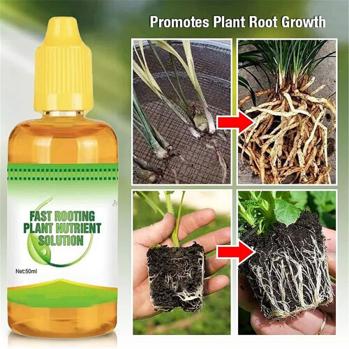 Fast Rooting Plant Nutrient Solution, Root Stimulator for Plants, Nutrients 1