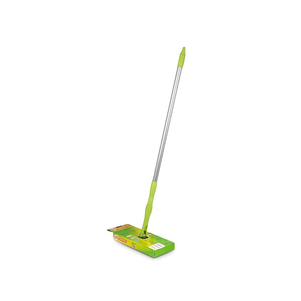 Scotch Brite 6-Piece Effective Quick Convenient Sturdy And Durable Easy Sweeper Kit Silver/Green 28 x 21cm