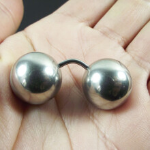 (Light Yellow Gold Color, Black) 1 Piece Big Ball Short Bar Stainless Steel Straight Barbell Rings Curved Banana Tragus Ear Piercing PA Nipple Bar Body Jewelry