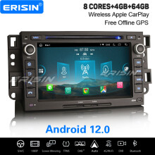 8-Core Android 12 Car Stereo For Chevrolet Aveo Epica Captiva DAB+ Satnav 4+64G CarPlay Bluetooth WiFi