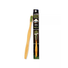 Woobamboo® Zero Waste Packaging Adult Bamboo Medium Toothbrush 1's