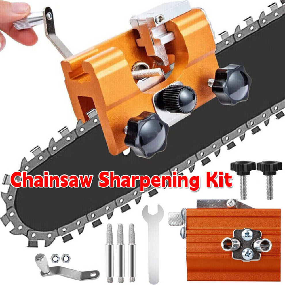 Portable & Easy Chainsaw Sharpener Jigs Sharpening Tool Chain Saws Electric Saws
