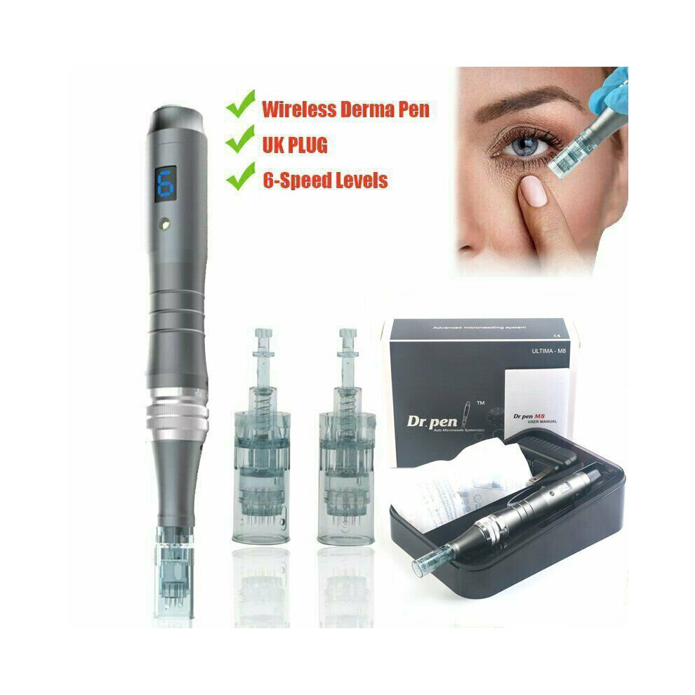 Dr.pen Ultima M8 Wireless Professional Derma Electric Skin Care Cartridges Kit