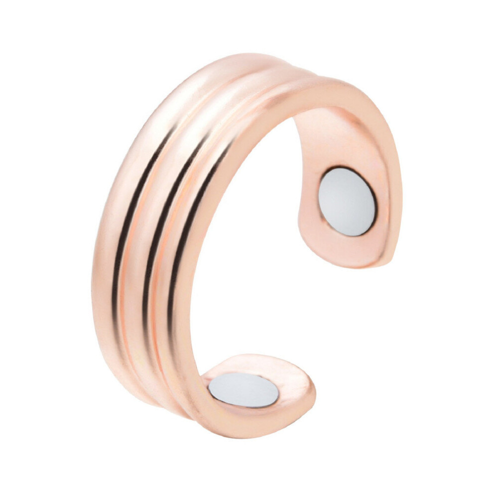 Lymphatic Drainage Therapeutic Magnetic Ring Adjustable Magnetic Therapy Rings Lymphatic Detox Magnetic Ring for Men and Women