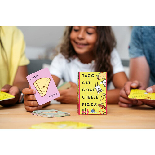 Blue Orange | Taco Cat Goat Cheese Pizza | Card Game | Ages 8+ | 2-8 Players | 10-30 Minute Playing Time 1