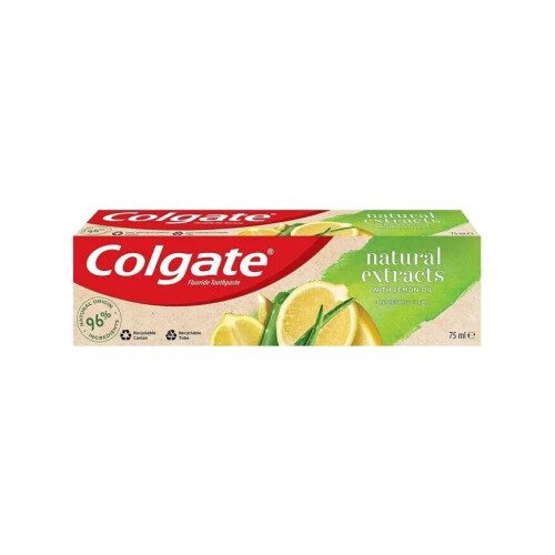 Colgate Colgate Natural Extracts With Lemon Oil Toothpaste 75 mL