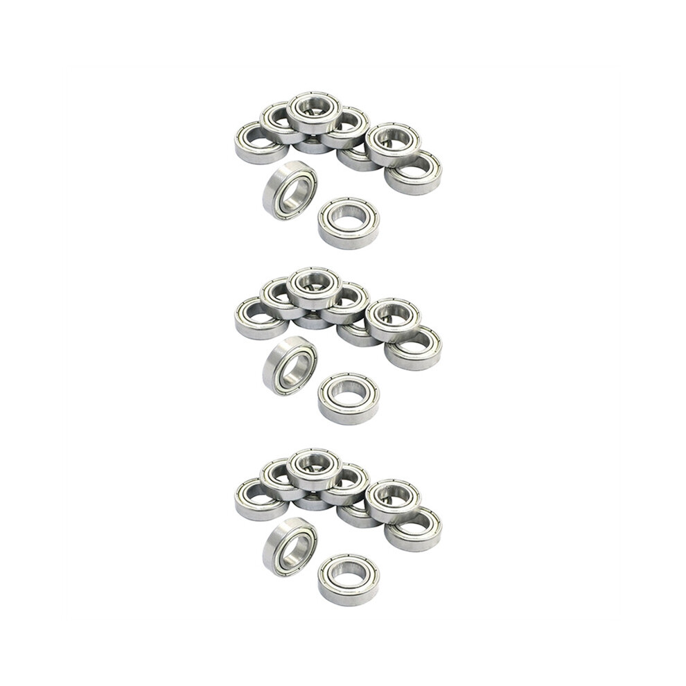 30Pcs 6800Z 10 X 19 X 5Mm Single Row Shielded Deep Groove Ball Bearing 4762103336658