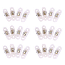 24 Pcs Door Window Cabinet Single Sliding Metal Roller Wheel 8mm .