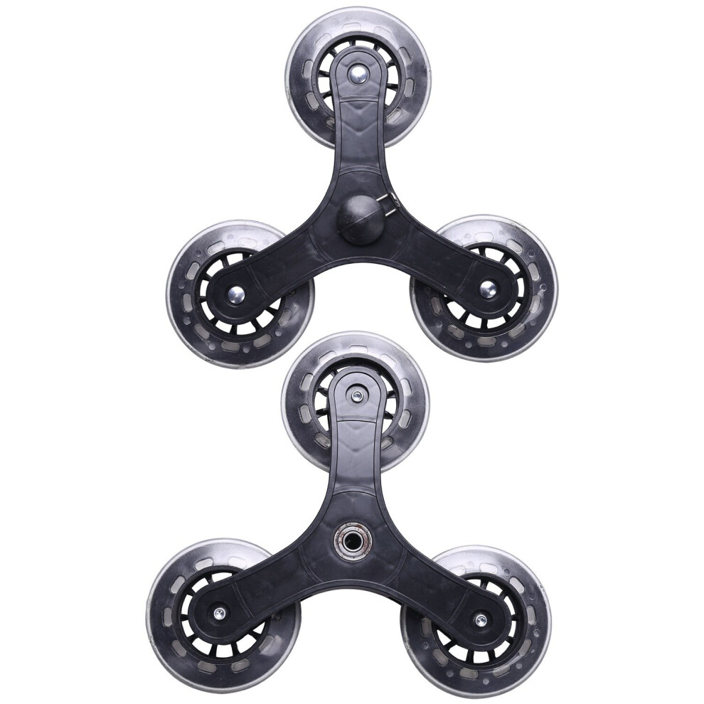 4Pcs Black Shopping Cart Trolley Caster Luggage Suitcase Roller Wheel Pulley Sliding Roller Wheel Accessories 4762103315424