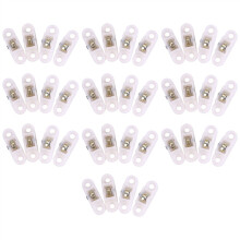 40 Pcs Door Window Cabinet Single Sliding Metal Roller Wheel 8mm .