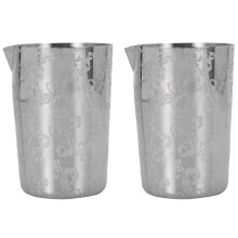 Stainless Steel Stirring Cup 500Ml Cocktails Cup Moscow Cup 2Pcs