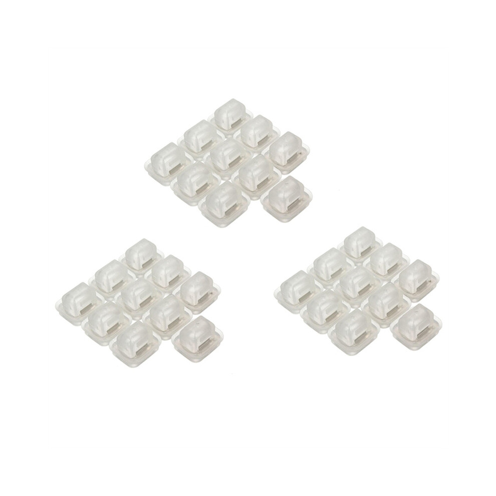 30Pcs Door Insert Trim Strip Moulding Clip Grommet For E46 E90 E91 3 Series 4762103348965