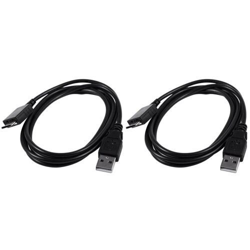2X USB Data Charger Cable for Walkman MP3 Player