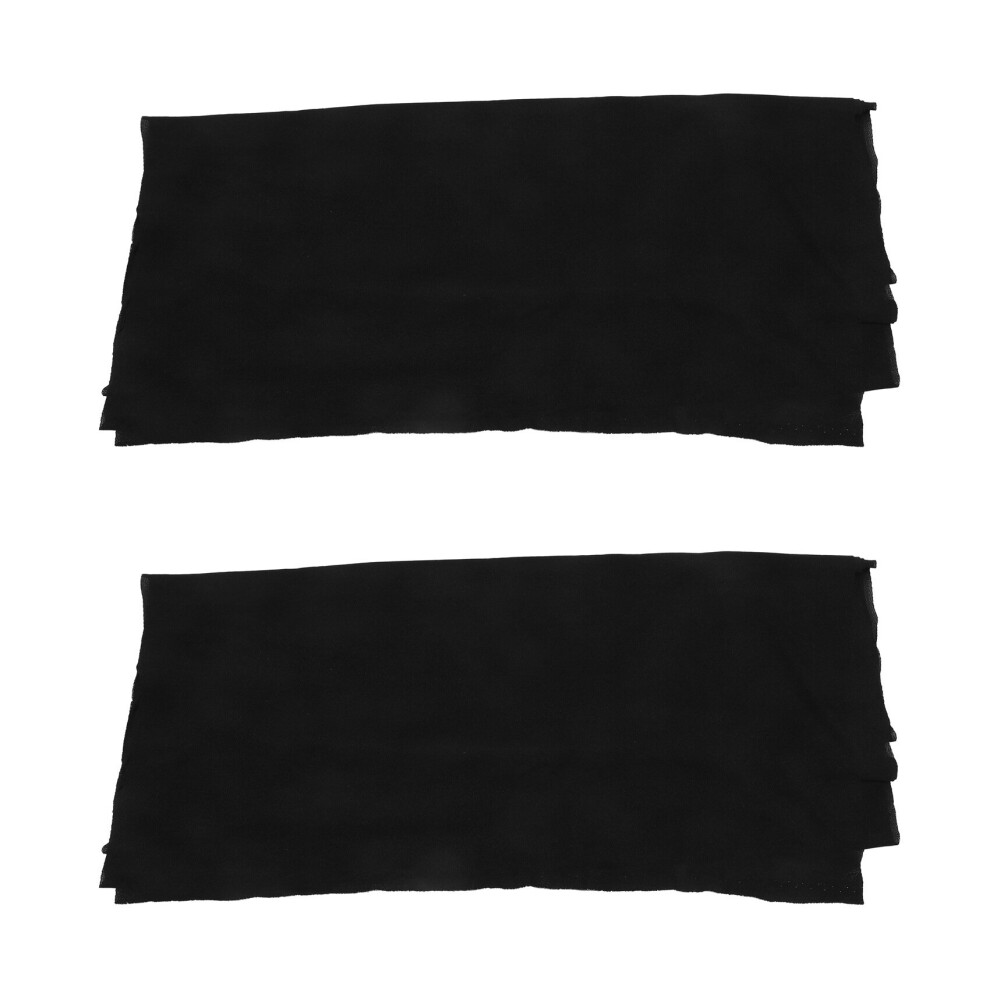 2X Speaker Grill Cloth Stereo Gille Fabric Speaker Radio Mesh Cloth 1.7Mx0.5m Black 4762103368925