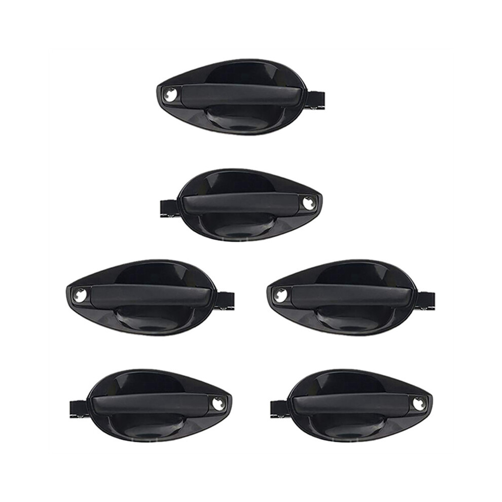 For 2003-2008 Tiburon Outside Door Handle Catch Left Right 6Pcs Set 82660-2C000 82650-2C000 4762365752784