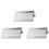 3X Whiskey Pocket 10Oz Hip Flask Liquor Alcohol with Stainless Steel Screw Cap 1