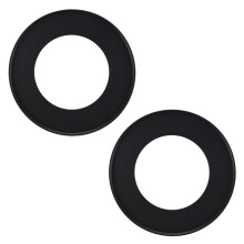 2X Camera Lens Filter Ring 49mm-77mm Adapter Black