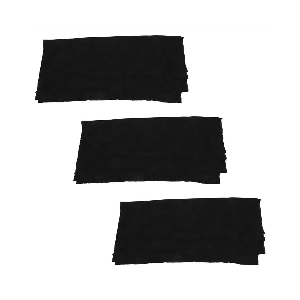 3X Speaker Grill Cloth Stereo Gille Fabric Speaker Radio Mesh Cloth 1.7Mx0.5m Black 4762103368918