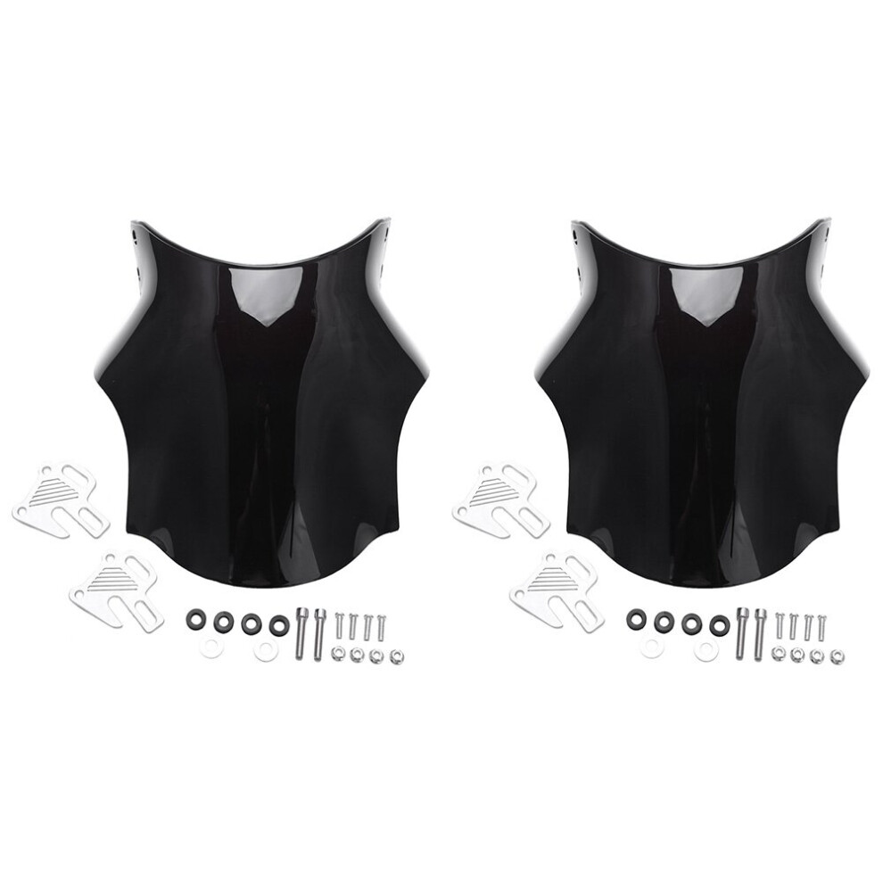 2X Motorcycle Front Windshield For Cb400 Cb600 Cb400sf Cb750 Cb900 Cb919 Cb250 Cb 400 600 750 900 919 250 4762103319880