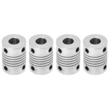 4X Motor Shaft 8mm to 8mm Joint Helical Beam Coupler Coupling D18L25