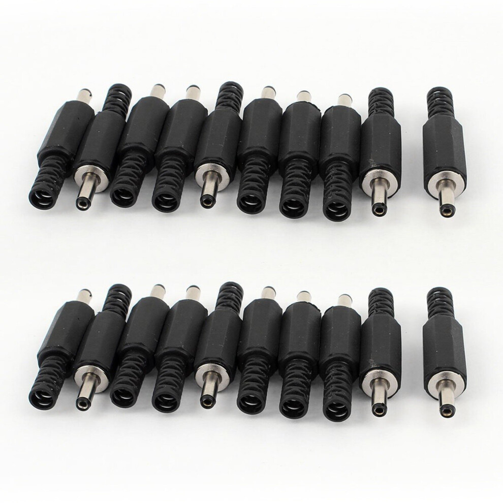 New Spare Parts 3.5Mm X 1.35Mm Dc Power Male Plug Connector 20Pcs Light 4762103337983