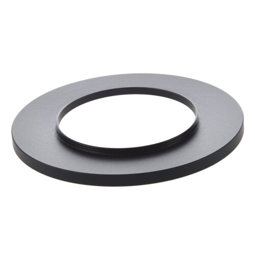 2X Camera Lens Filter Ring 49mm-77mm Adapter Black 2