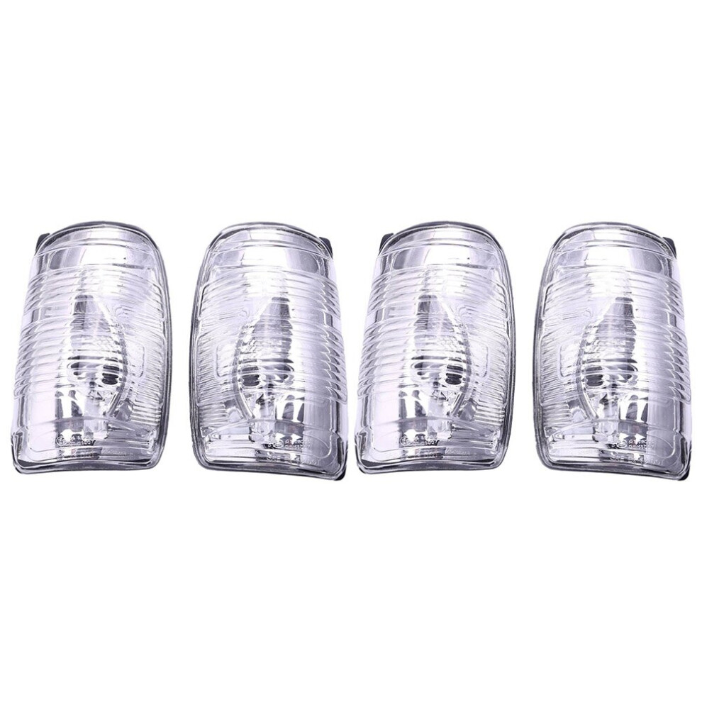 2Pair Right And Left Side Door Wing Mirror Clear Indicator Lens For Transit Mk8 2014-Onwards 4762103317091