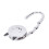2X Cartoon Foldable Silver Tone Handbag Hook Antislip Rubber Base 4