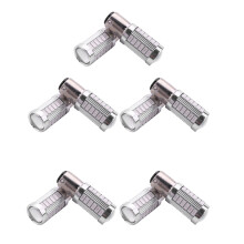 10Pcs Red 1157 P21/5W Bay15D Super Bright 33 Smd Led Auto Brake Lights Fog Lamp 21/5W Car Daytime Running Light Bulbs