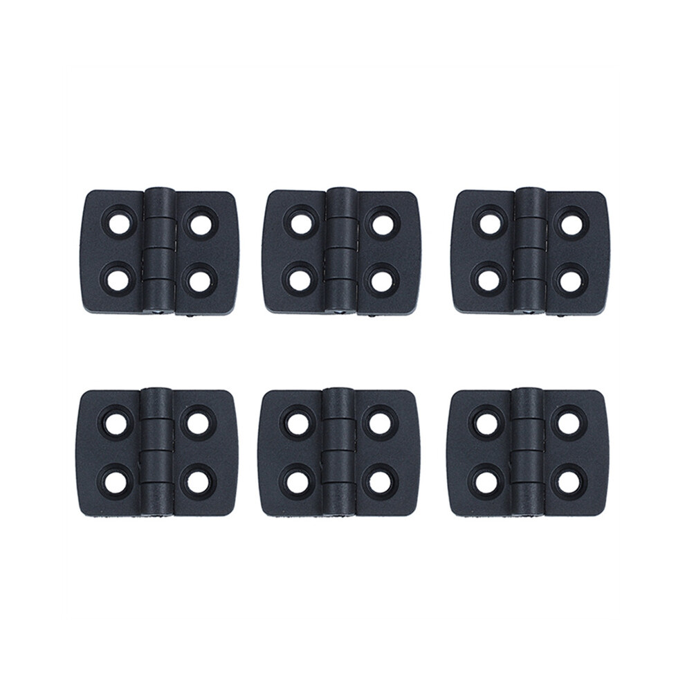 30Pcs Reinforced Black Plastic Door Hinges 40Mm X 30Mm 4762103352641