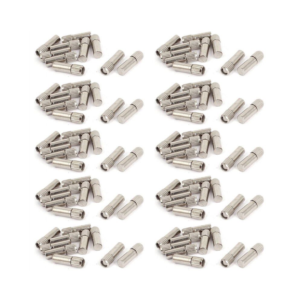 Furniture Cabinet Straight Shelf Supports Pegs Pins 6Mm X 20Mm 100 Pcs 4762103337259