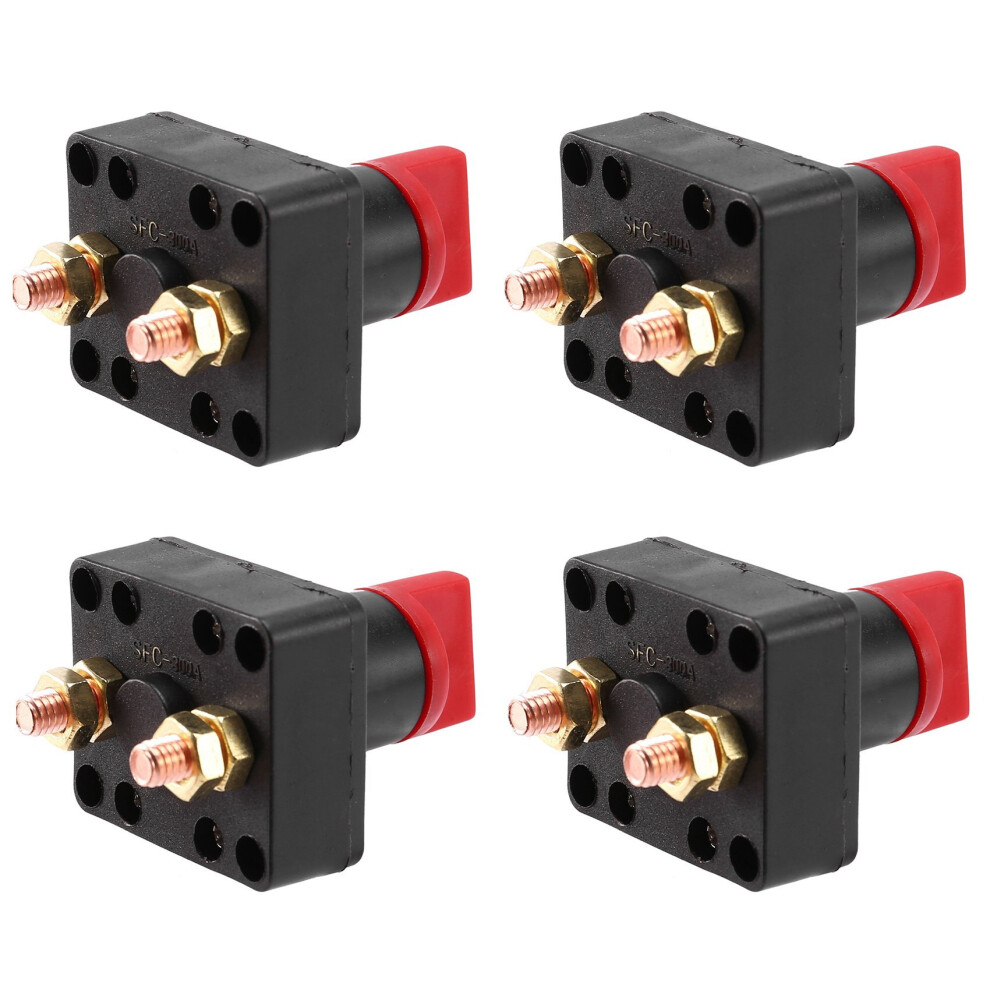 Battery Switch Power Disconnect Switch Isolator Cut Off Switch For Car Boat Marine Truck Caravan (Type J 4Pcs) 4762103380583
