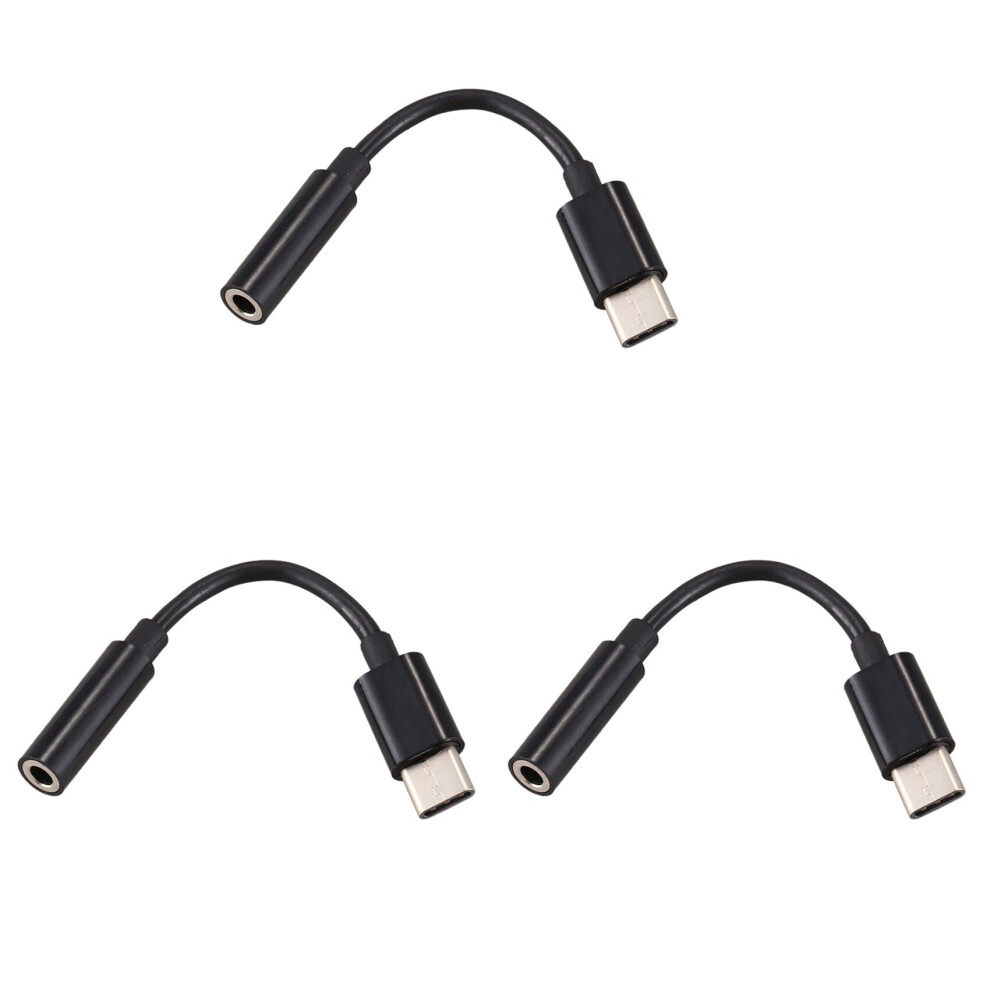 3X Usb C To 3.5Mm Headphone/Earphone Cable Adapter,Type C 3.1 Male Port - 3.5 Mm Female Stereo Audio Aux Connector 4762103388749