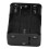 2X Double Side Spring 6 x 1.5 V AA Battery Holder Case Box Black 3