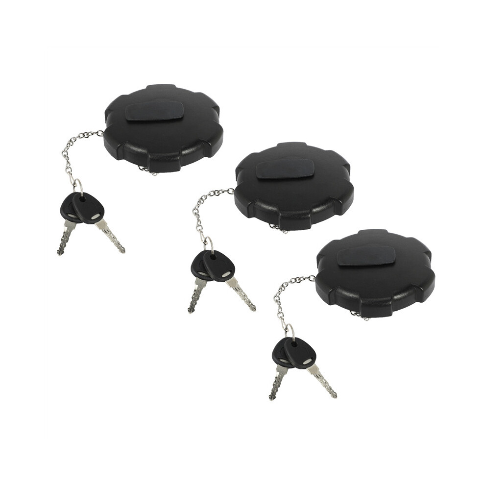 3X Car-Styling Automobiles Exterior Parts Fuel Tank Cover Gas Cap For Truck 20392751 /04 With Key Lock 4762103322415