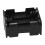 2X Double Side Spring 6 x 1.5 V AA Battery Holder Case Box Black 4