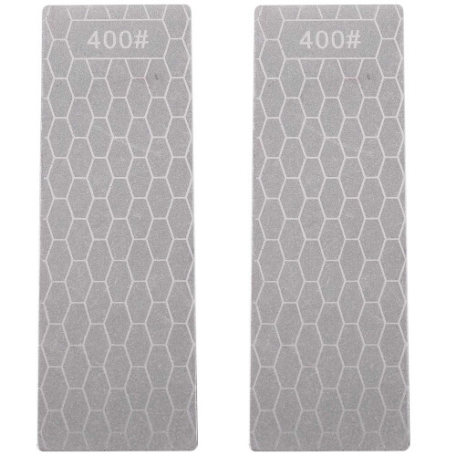 Diamond Sharpening Grinding Stone Whetstone Grit Honeycomb Type 2Pc 400