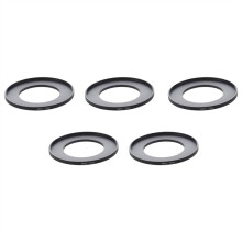 5X Camera Lens Filter Ring 49mm-77mm Adapter Black