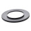 5X Camera Lens Filter Ring 49mm-77mm Adapter Black 2