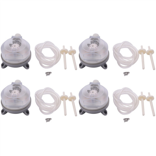 4X Air Differential Pressure Switch 20-200Pa Adjustable - Pressure Air Switch