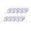 100X Wirewound Ceramic Cement Resistors 100 Ohm 5W Watt 5% 6